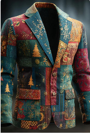 Mens Suit Jacket Mens Outerwear Casual Suit