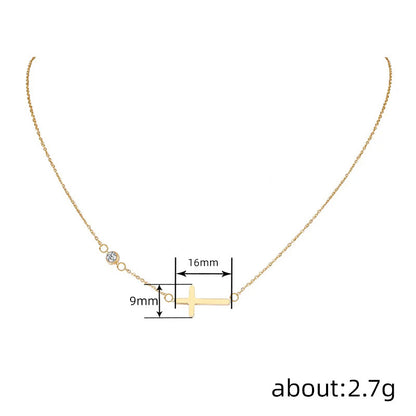 Simple Necklace Womens Fashion Pendant For Everyday Wear