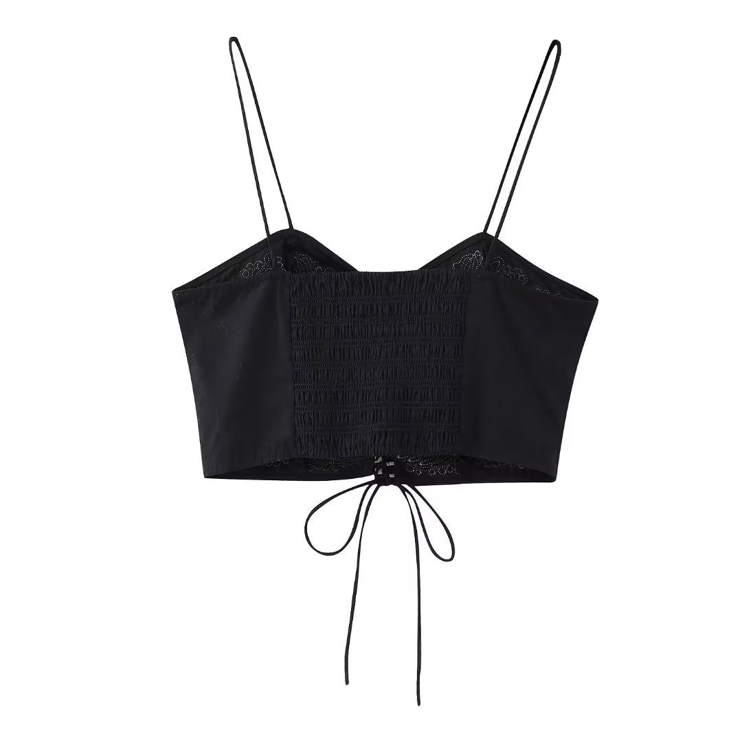 Womens Suspenders Embroidered Suspenders Skirt