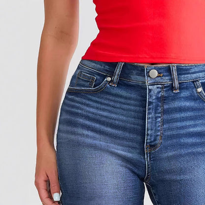 Womens Casual Stretchy Skinny Shorts