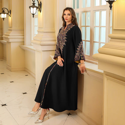 Dubai Womens Embroidered Robe