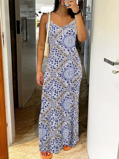 New Womens Backless Slip Dress