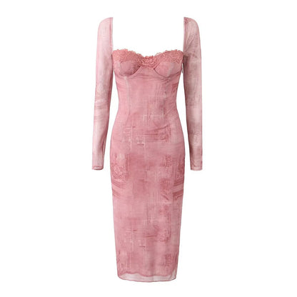 Bodycon Mid-length Skirt For Fallwinter Womens Wear