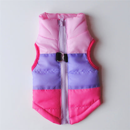 Winter Clothing Pet Clothes Vest Padded Jacket