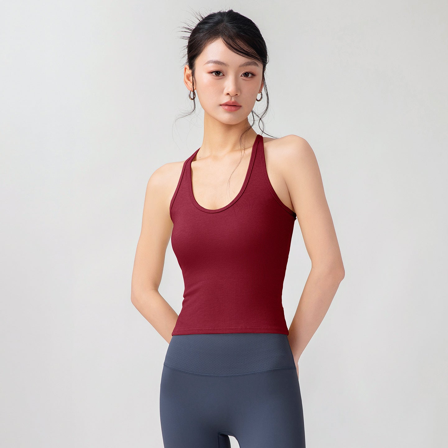 Womens One-piece Sports Tank Top For Outdoor Wear