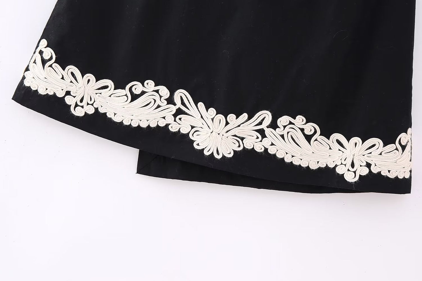 Womens Suspenders Embroidered Suspenders Skirt