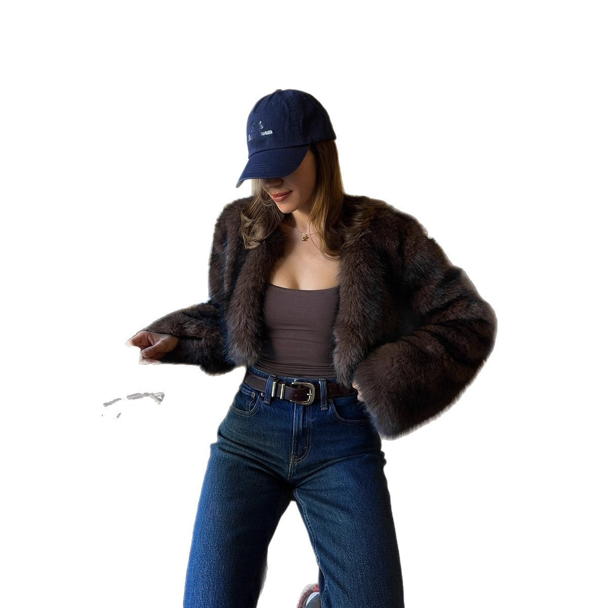 Fashion Winter Furry Coat Women's Clothing